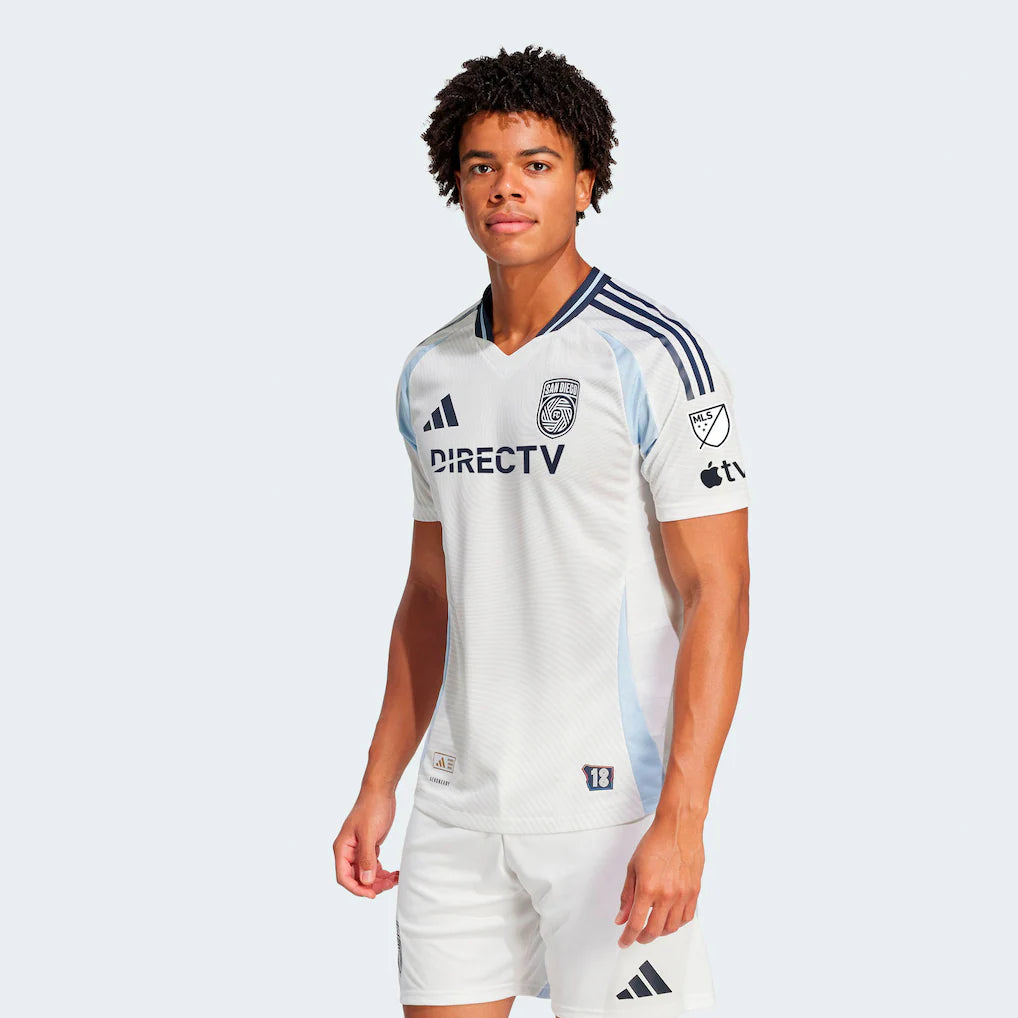 San Diego FC 2025 Woven Into One - White