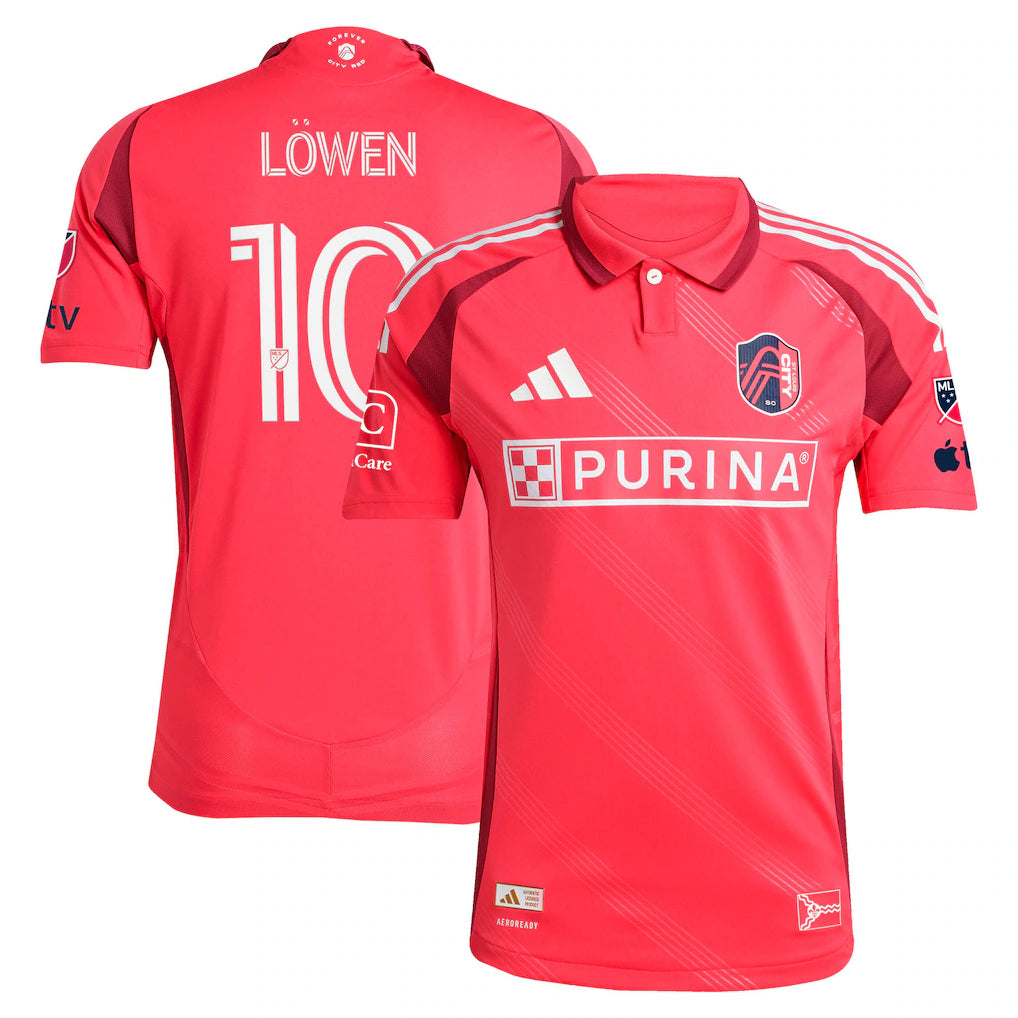 Eduard Löwen St. Louis CITY SC 2025 Forever CITY Red On-Field - Red