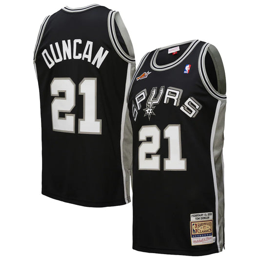 Tim Duncan San Antonio Spurs 2000 NBA All-Star Game - Black