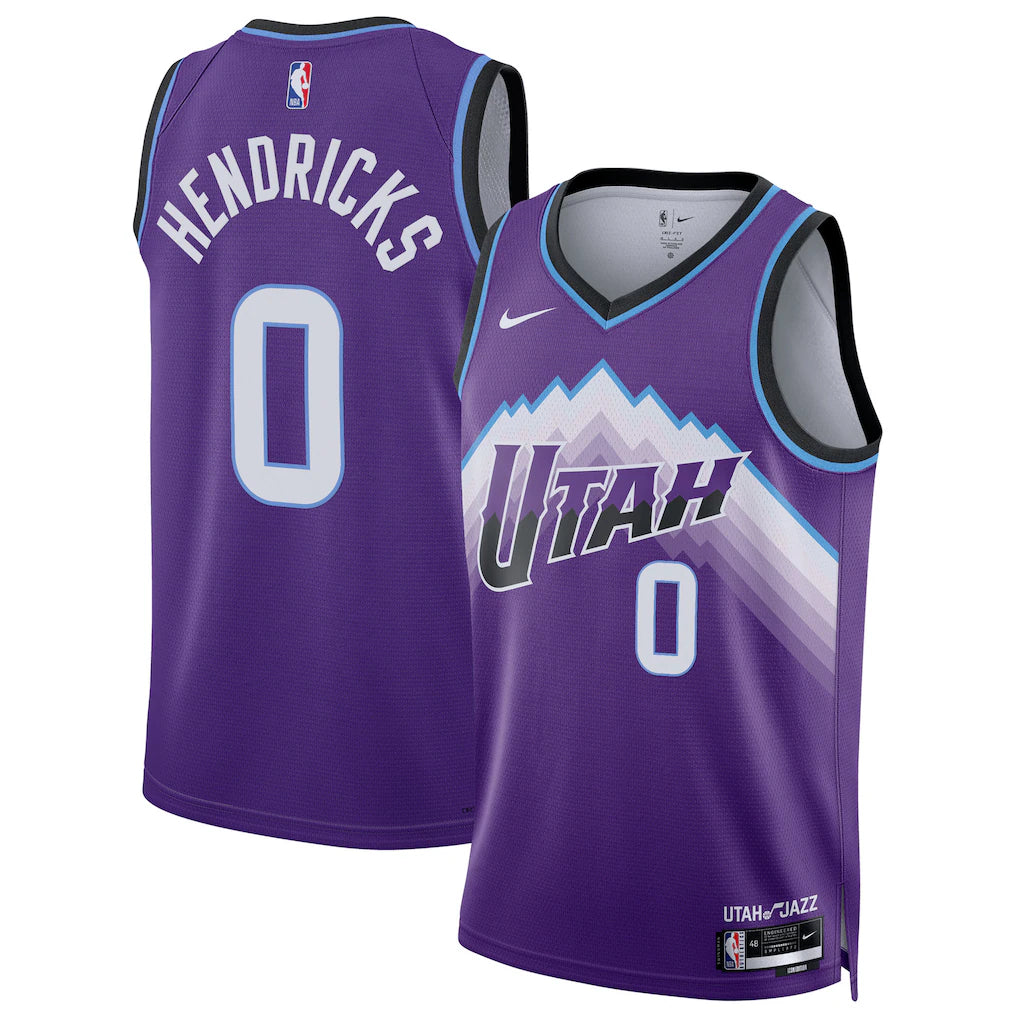 Taylor Hendricks Utah Jazz Unisex - Icon Edition - Purple