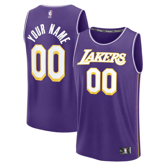 Los Angeles Lakers Custom Jersey - Icon Edition - Purple