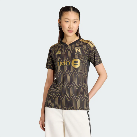 LAFC adidas Women's 2026 Primary Kit Jersey - Black