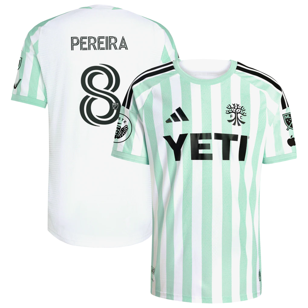 Daniel Pereira Austin FC 2026 The Rooted Kit On-Field Patch Jersey - White