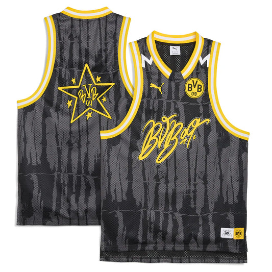 Borussia Dortmund 2025 FIFA Club World Cup dryCELL Basketball Jersey - Black