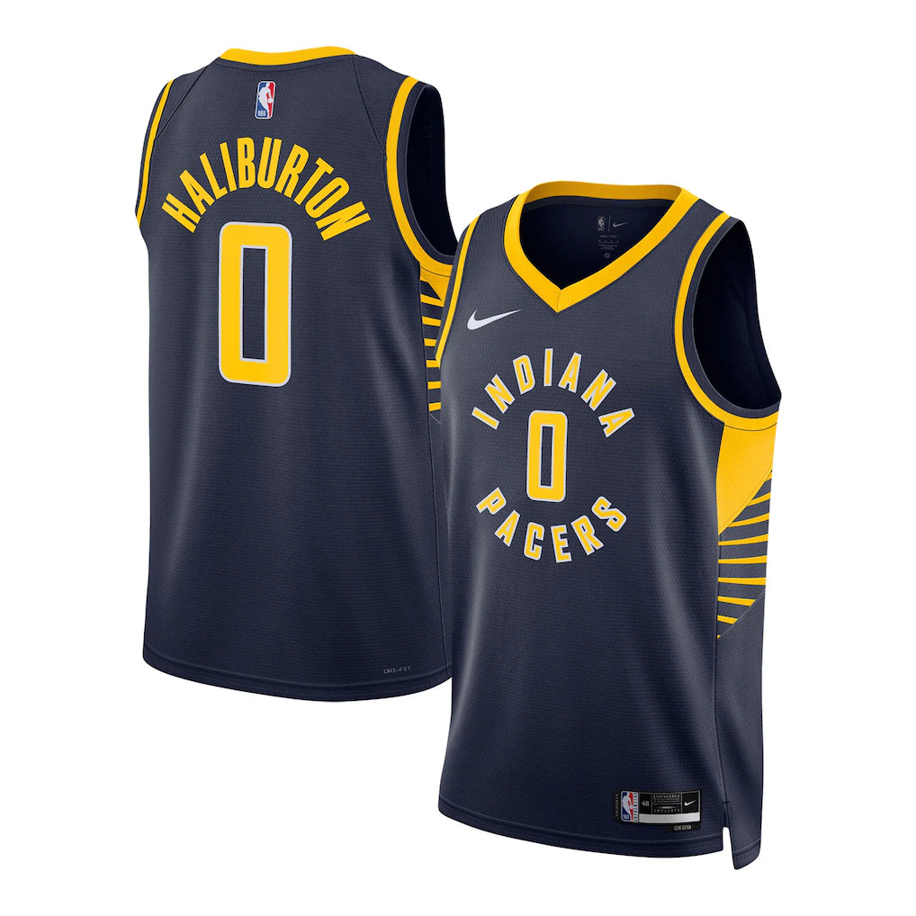 Tyrese Haliburton Indiana Pacers Unisex - Icon Edition - Navy