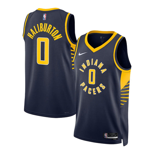 Tyrese Haliburton Indiana Pacers Unisex - Icon Edition - Navy