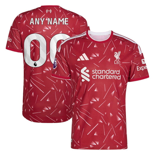 Liverpool 2026/27 Home On-Field Custom Jersey - Red