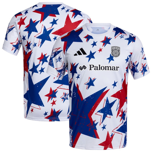 San Diego FC 2026 Americana Pre-Match Jersey - White