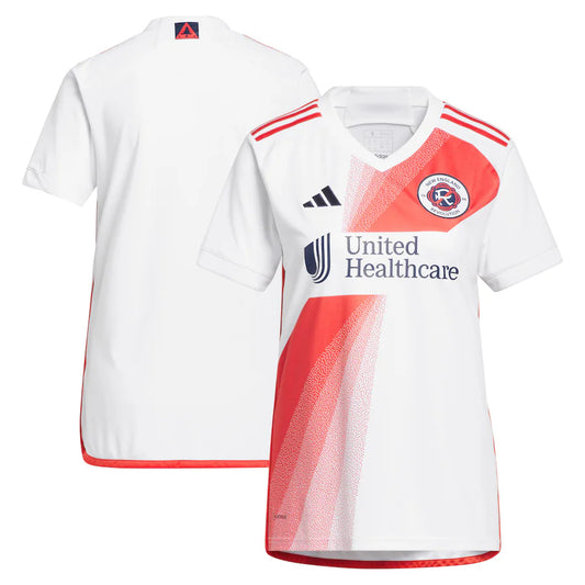 New England Revolution adidas Women's 2023 Defiance Jersey - White