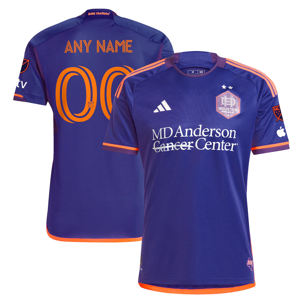 Houston Dynamo FC 2024 Still Holdin' Custom Jersey – Purple