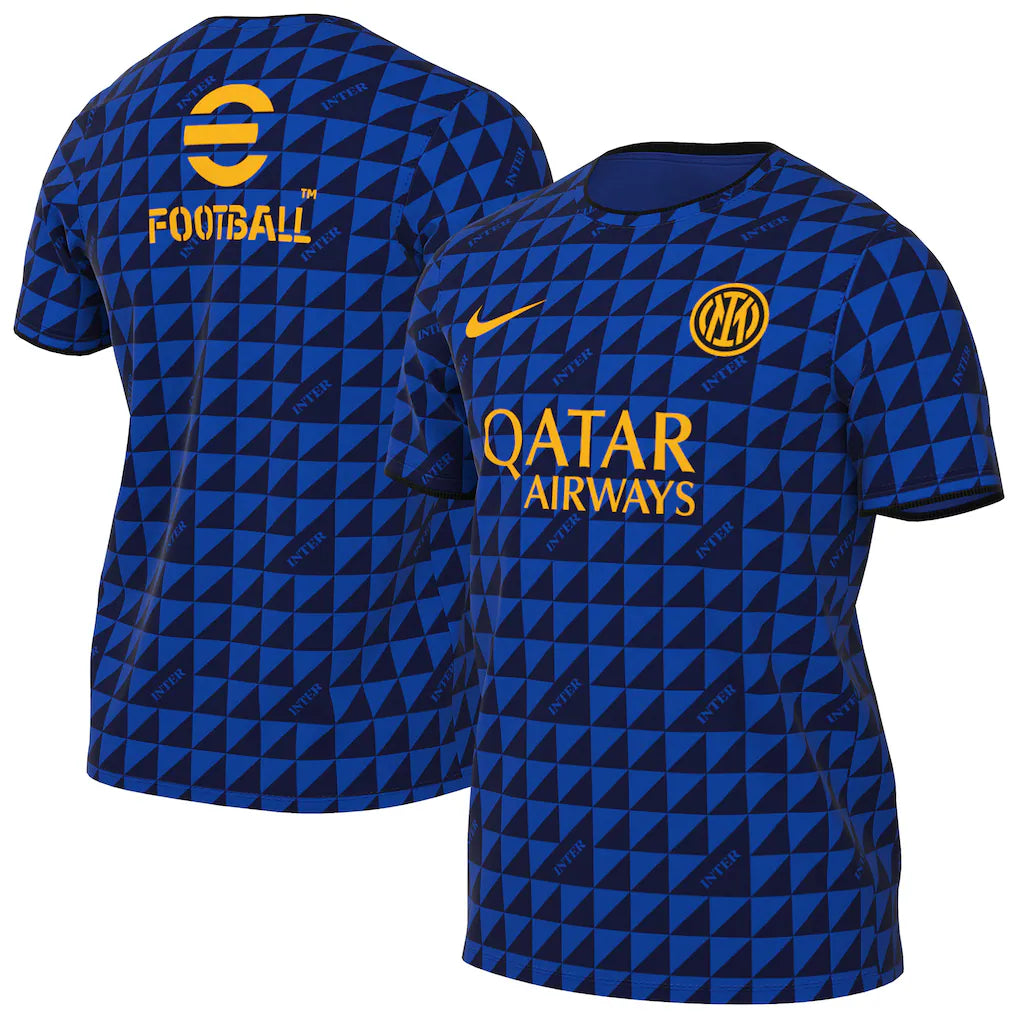 Inter Milan 2026/27 Away Pre-Match Top - Blue