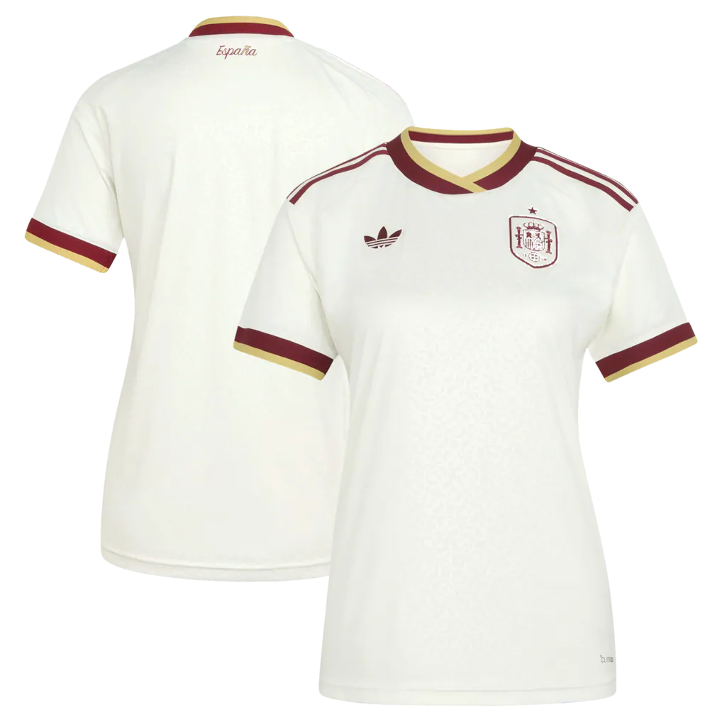 Spain National Team adidas Women's 2026 Away Jersey - White