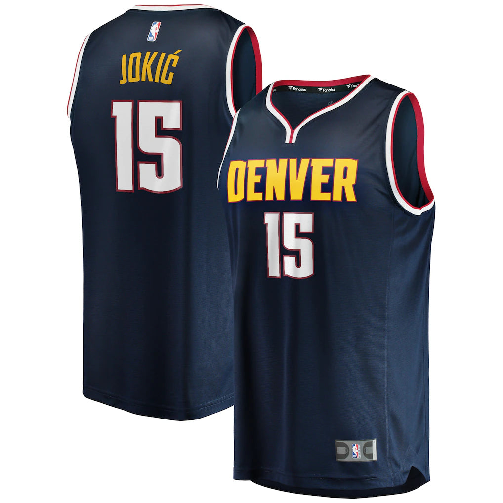 Nikola Jokic Denver Nuggets Player Jersey - Icon Edition - Navy