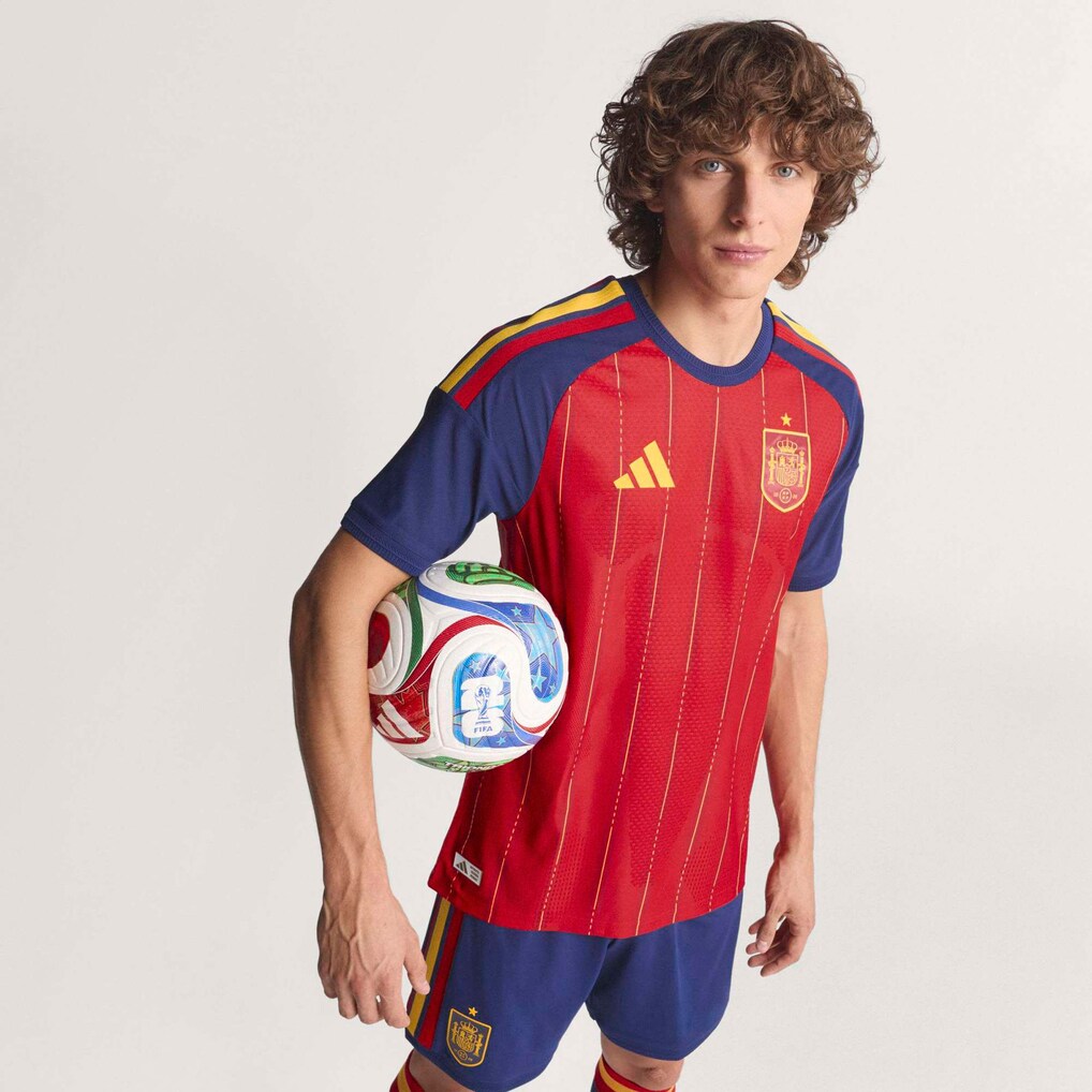 Spain National Team 2026 Home On-Field - Red
