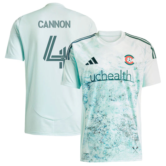 Reggie Cannon Colorado Rapids adidas 2025 Headwaters Player Jersey - Green