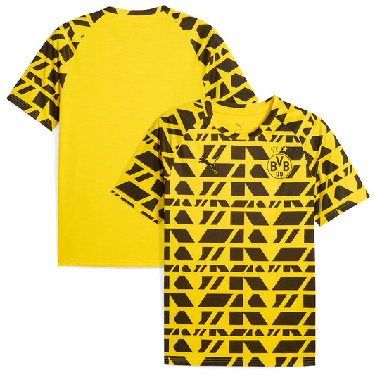 Borussia Dortmund 2025/26 Pre-Match Training Jersey - Yellow