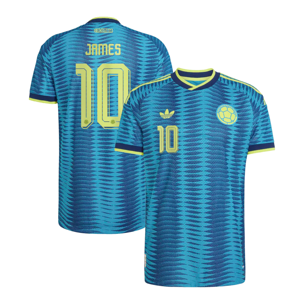 James Rodríguez Colombia National Team 2026 Away On-Field - Turquoise