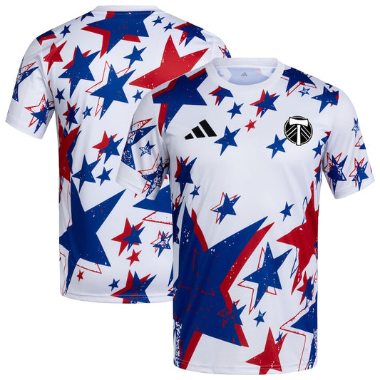 Portland Timbers 2026 Americana Pre-Match Jersey - White