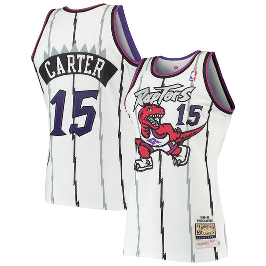 Vince Carter Toronto Raptors 1998/99 Hardwood Classics - White
