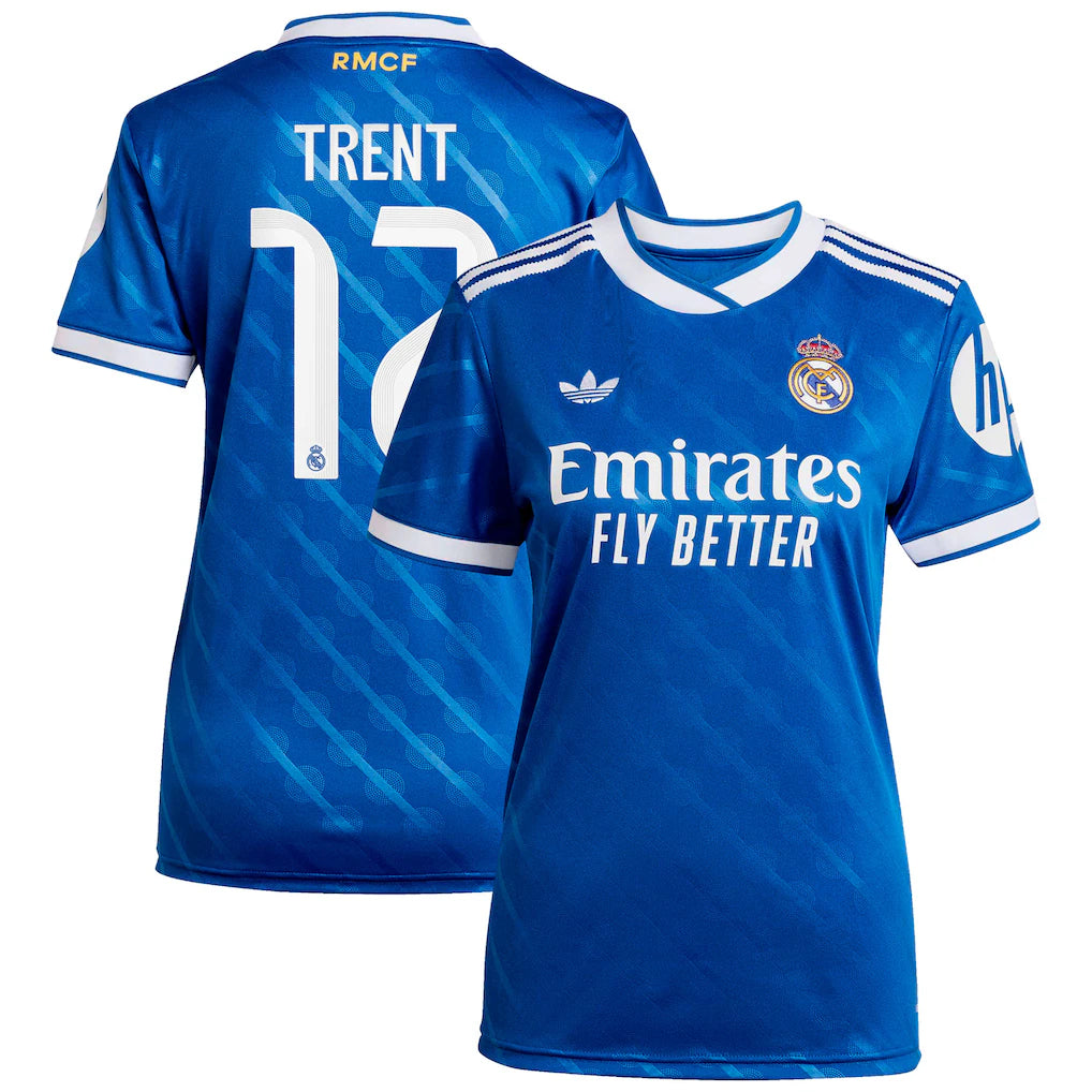 Trent Alexander-Arnold Real Madrid adidas Women's 2025/26 Third Player Jersey - Blue