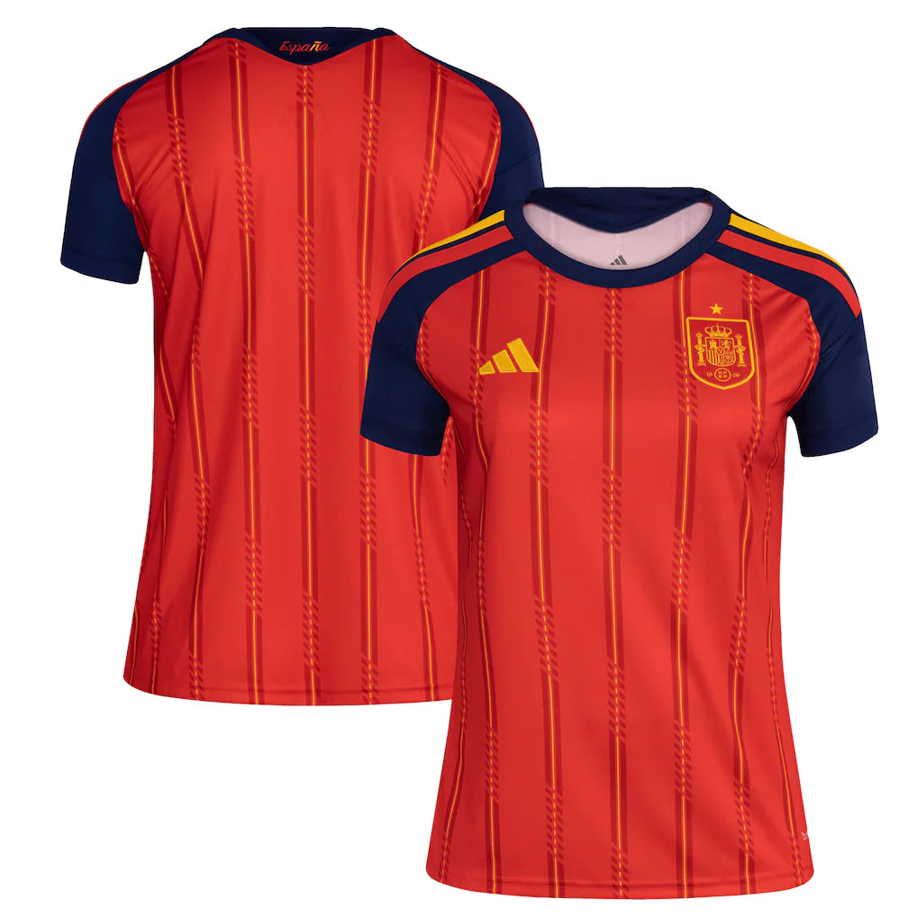 Spain National Team adidas Women's 2026 Home Jersey - Red