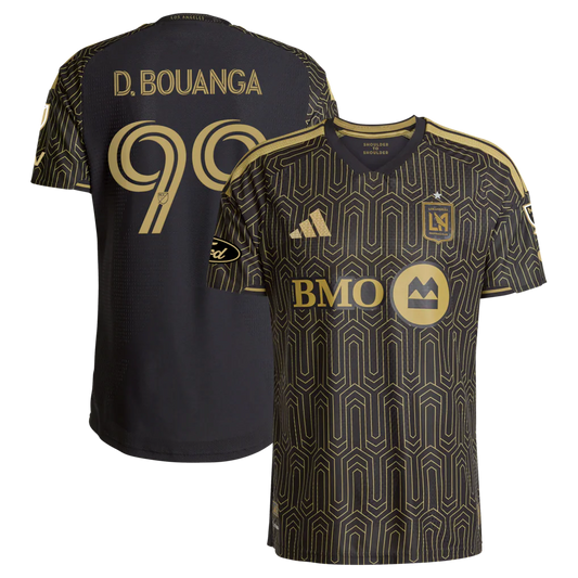 Denis Bouanga LAFC 2026 2026 Primary Kit On-Field Patch Jersey - Black
