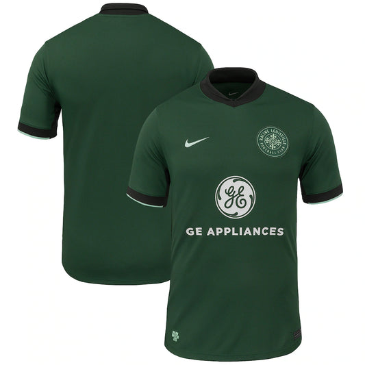 Racing Louisville FC Nike 2025 The Roots Kit Stadium Jersey - Forest Green