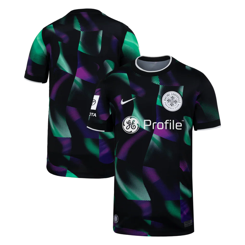 Racing Louisville FC Nike Youth 2026 Third Stadium Jersey - Black