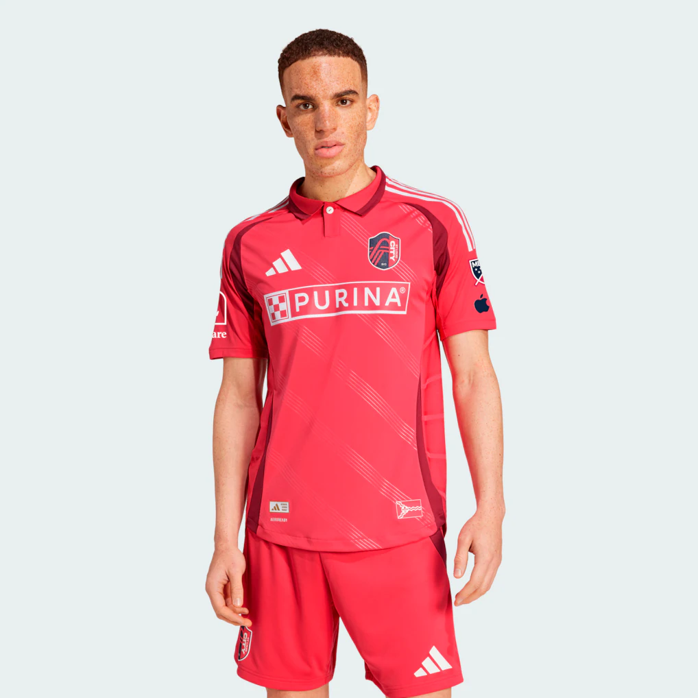 St. Louis CITY SC 2025 Forever CITY Red On-Field - Red