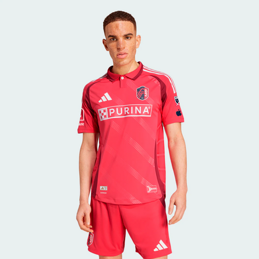 St. Louis CITY SC 2025 Forever CITY Red On-Field - Red