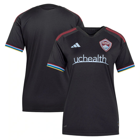 Colorado Rapids adidas Women's 2026 Colorful Colorado Jersey - Black