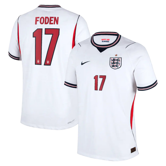 Phil Foden England National Team 2026 Home Match - White