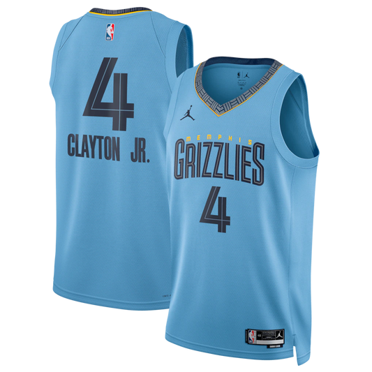 Walter Clayton Jr. Memphis Grizzlies Unisex - Statement Edition - Light Blue