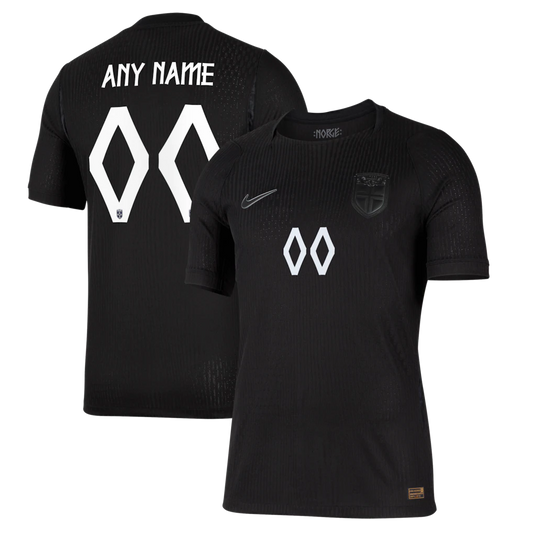 Norway National Team 2026 Away Match Custom Jersey - Black