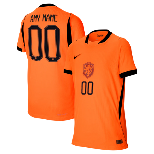 Netherlands National Team Youth 2026 Home Match Custom Jersey - Orange