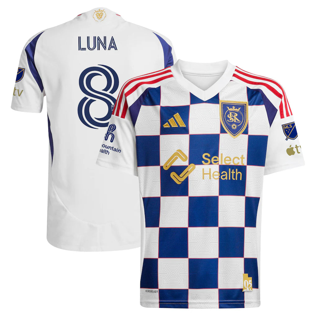 Diego Luna Real Salt Lake 2025 Grid City On-Field - White