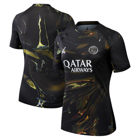 Paris Saint-Germain Jordan Brand Women's 2025/26 Fifth Stadium Jersey - Black