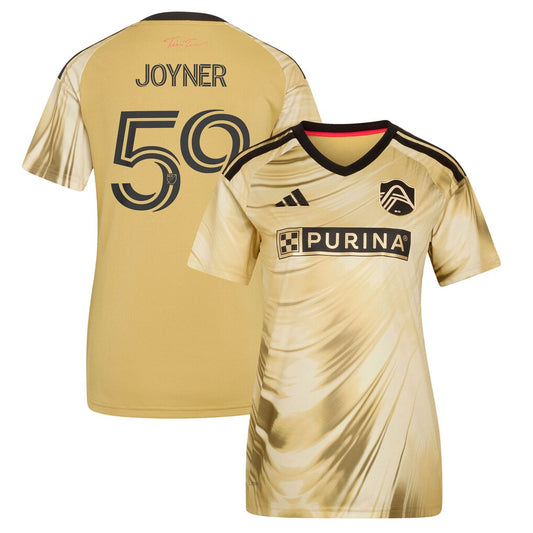 MyKhi Joyner St. Louis CITY SC adidas Women's 2026 The Tina Turner Kit Jersey - Yellow