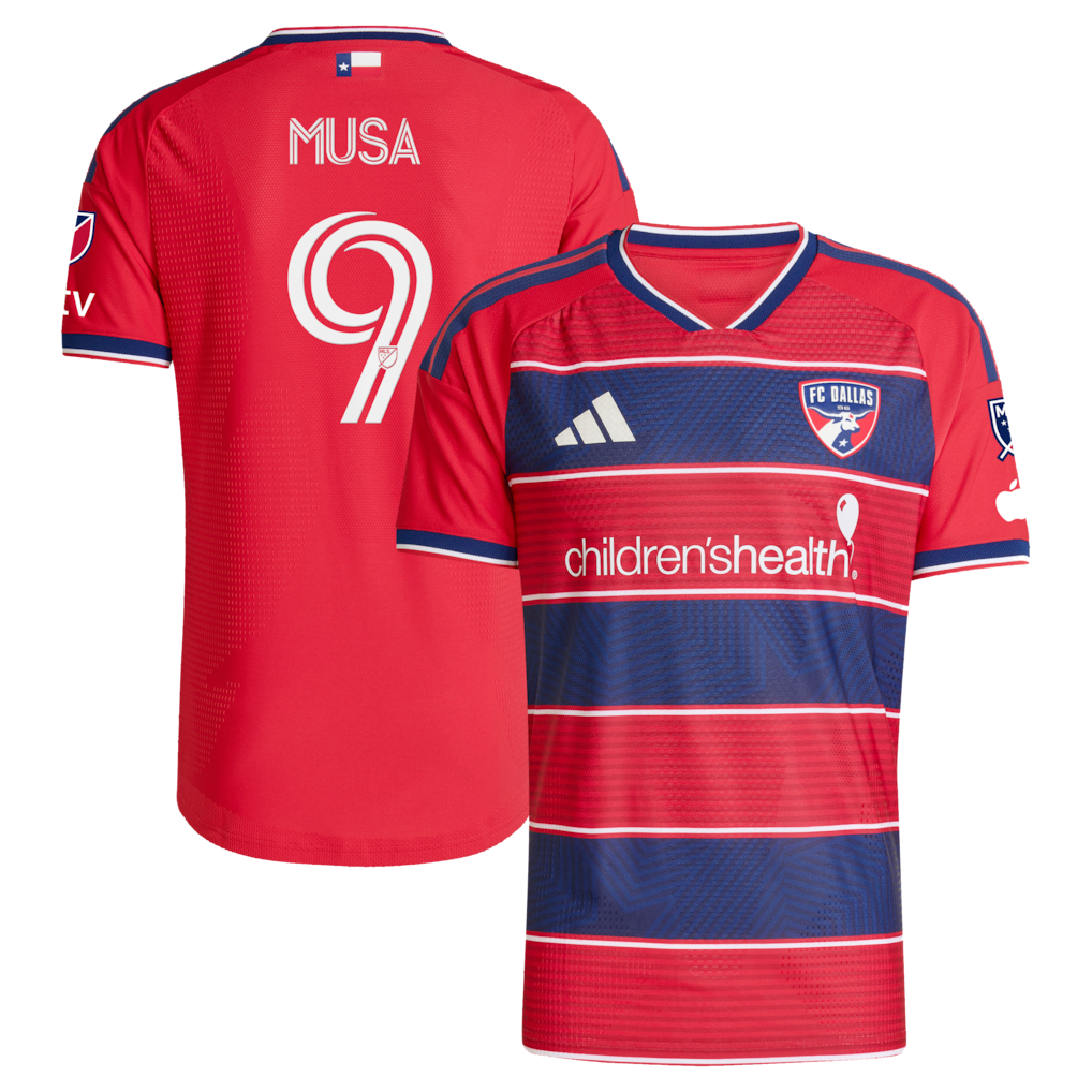 Petar Musa FC Dallas 2026 DNA Kit On-Field Patch Jersey - Red