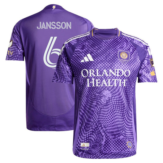 Robin Jansson Orlando City SC 2025 Perfect Storm On-Field – Purple