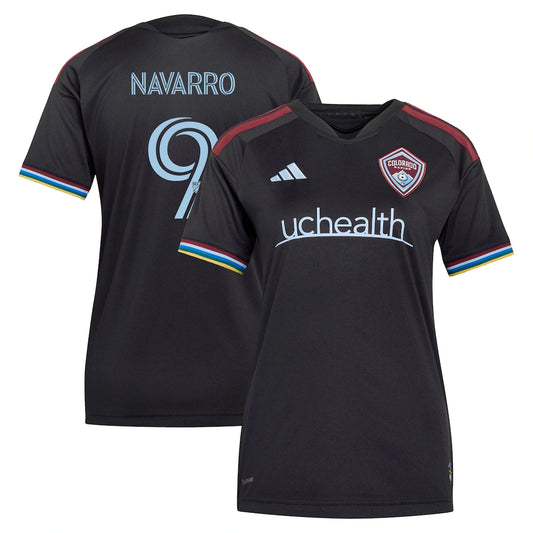 Rafael Navarro Colorado Rapids adidas Women's 2026 Colorful Colorado Jersey - Black