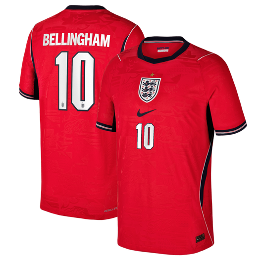 Jude Bellingham England National Team Youth 2026 Away Match - Red
