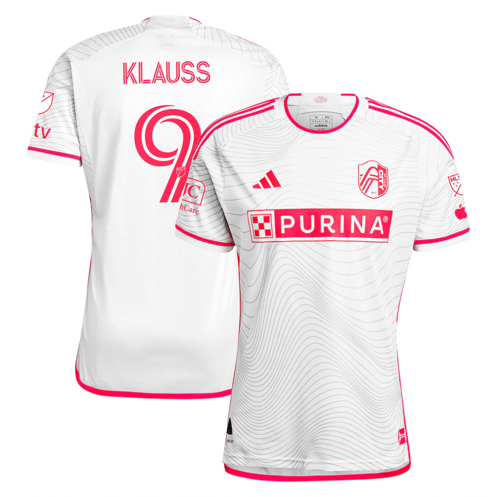 João Klauss St. Louis City SC 2024 The Confluence Kit Player Jersey - White