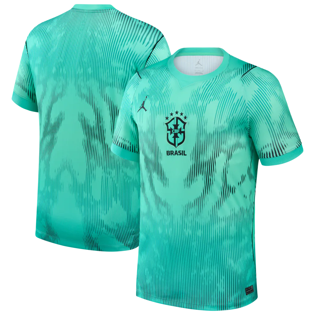 Brazil National Team Nike Men's 2026 Goalkeeper Stadium Jersey - Green