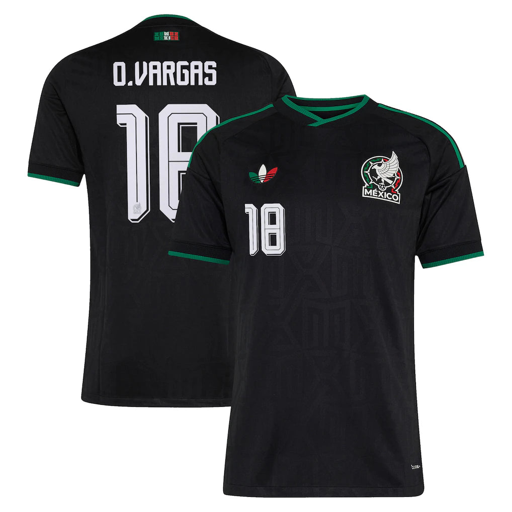 Obed Vargas Mexico National Team 2026 Third On-Field - Black