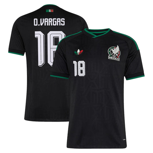Obed Vargas Mexico National Team 2026 Third On-Field - Black