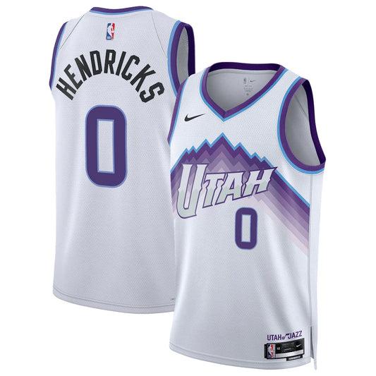 Taylor Hendricks Utah Jazz Unisex - Association Edition - White