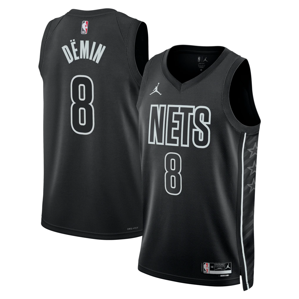 Egor Dëmin Brooklyn Nets Unisex - Statement Edition - Black