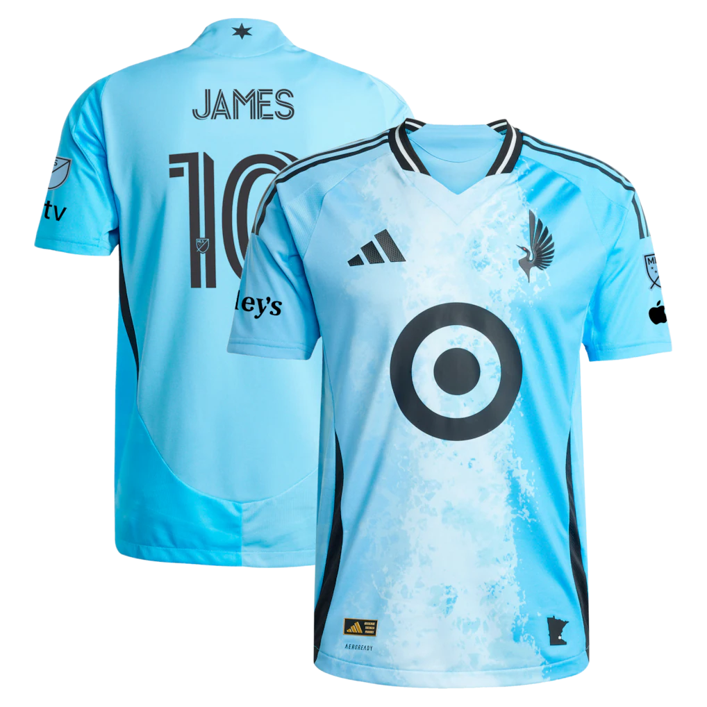 James Rodriguez Minnesota United FC 2025 CONVERGENCE On-Field – Blue