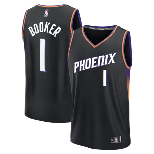 Devin Booker Phoenix Suns Jersey - Statement Edition - Black